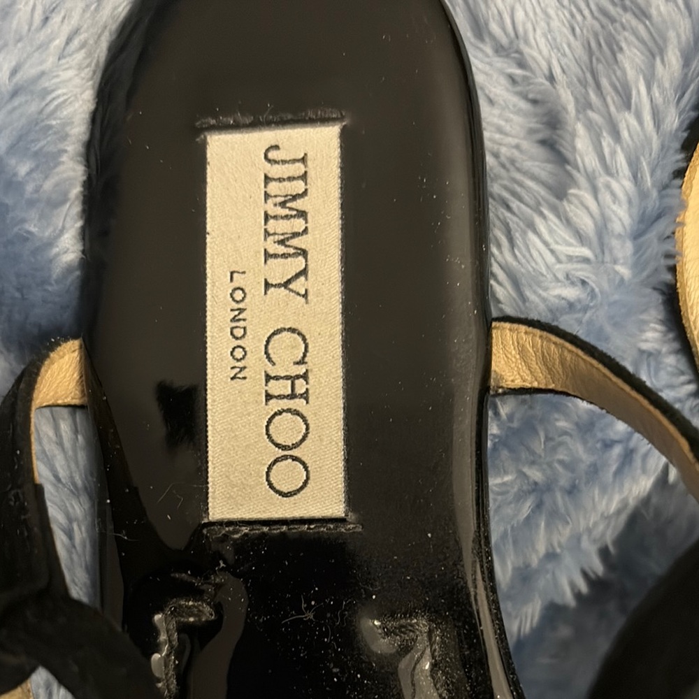 Jimmy Choo Black Sandals with Intricate Straps - Picture 2 of 10